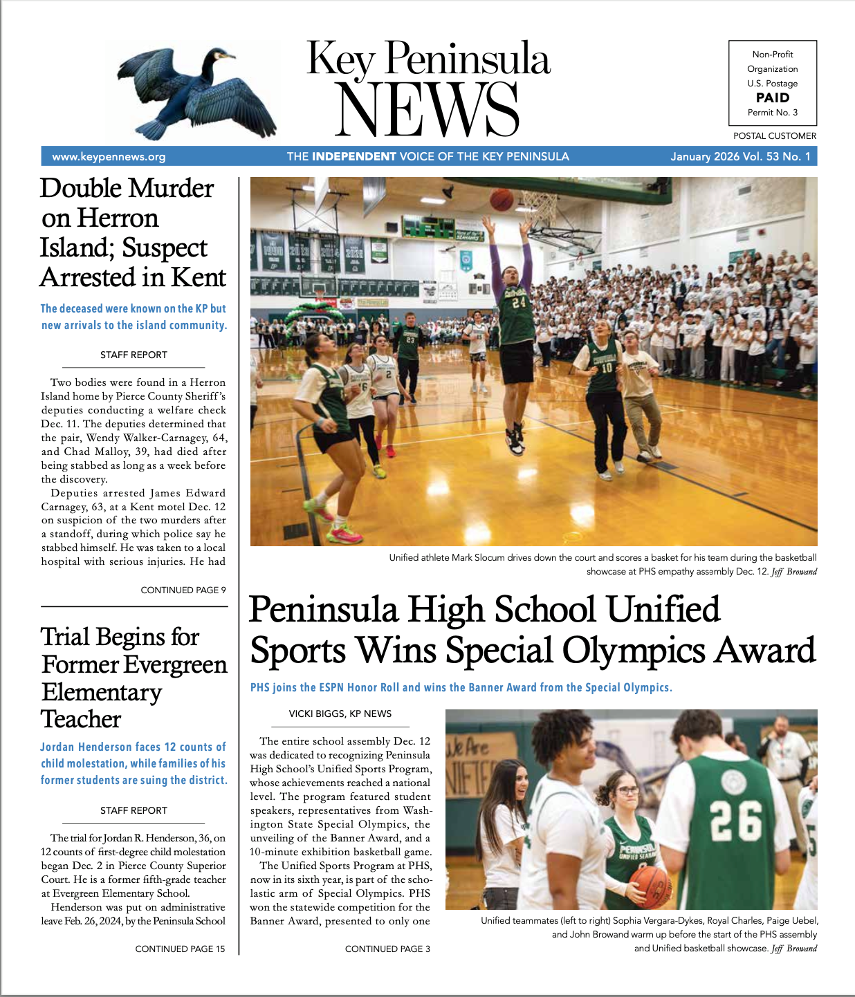 January 2026 Edition | Key Peninsula News